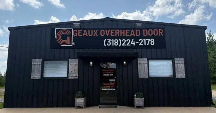 Geaux Overhead Door shop in Ruston, Louisiana